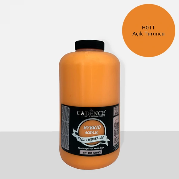 H-011 AÇIK TURUNCU 2 LİTRE MULTISURFACE HYBRID AKR. ürün görseli 1