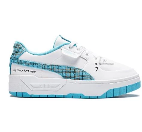 Puma Cali Dream Collage Beyaz Kadın Sneaker 39194402 I-93 ürün görseli 1