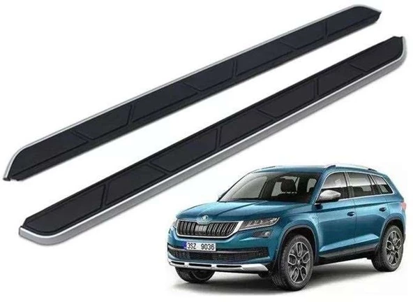 Skoda Kodiaq Uyumlu 2017 Sonrası Yan Basamak Oem Style Parça ürün görseli 1