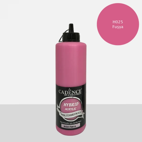 HYBRID AKR. MULTISURFACES H-025 FUŞYA 500ML ürün görseli 1