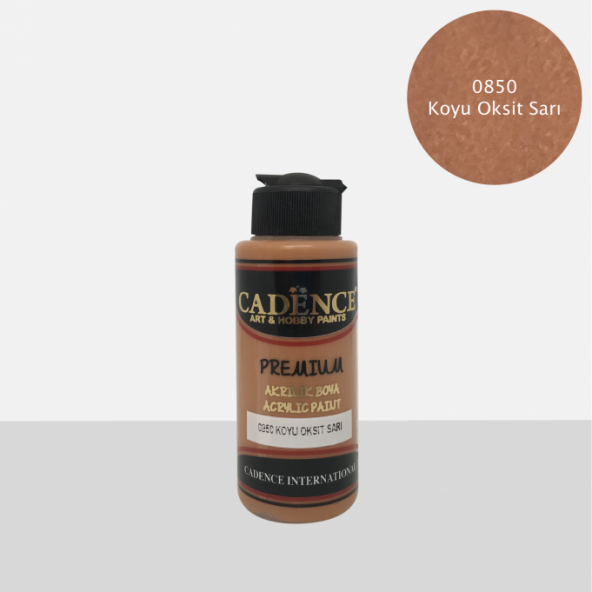 Premium 120ML(cc) 0850 Koyu Oksit Sarı ürün görseli 1