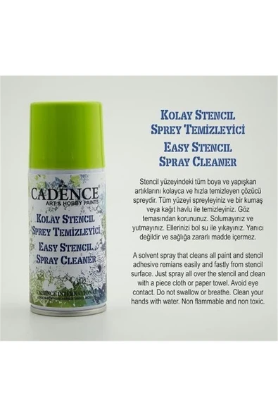 STENCIL SPREY TEMİZLEME 150ML ürün görseli 1