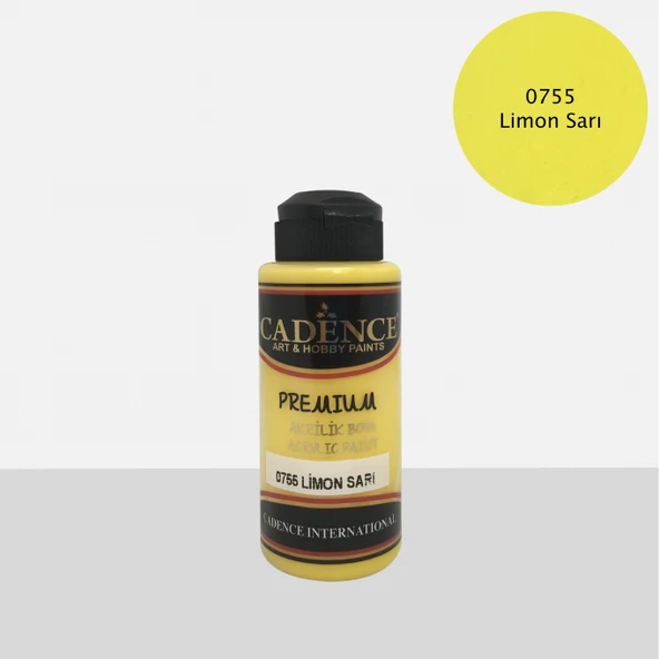 Premium 120ML(cc) 0755 Limon Sarı ürün görseli 1