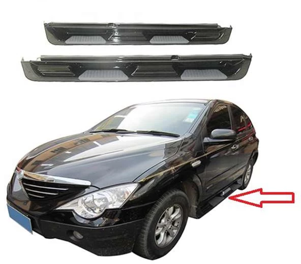 Ssangyong Actyon Uyumlu 2006 Sonrası Yan Basamak Oem Style Siyah ürün görseli 1