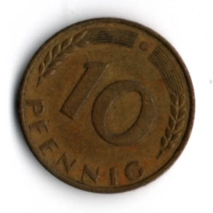 Almanya 10 Pfennig 1969-G (mp1841) - Resim 2