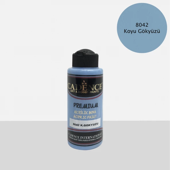 Premium 120ML(cc) 8042 Koyu Gökyüzü ürün görseli 1