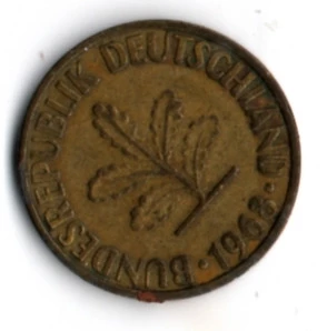 Almanya 10 Pfennig 1968-G (mp1842) ürün görseli 1