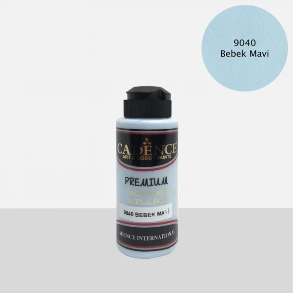 120ML(cc) 9040 Bebek Mavi ürün görseli 1