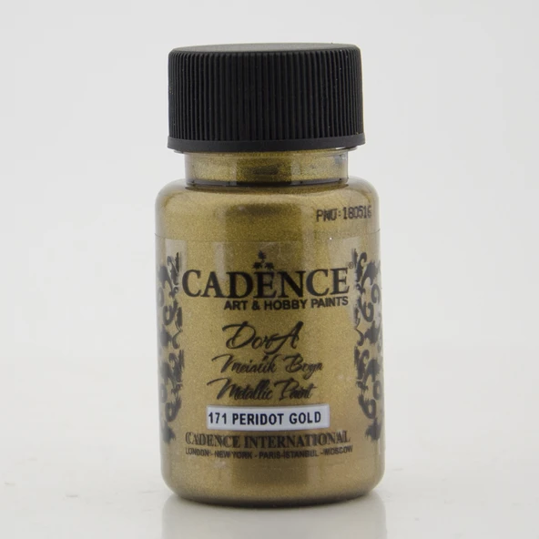 171 Peridot Gold Dora Metalik Boya 50ML(cc) ürün görseli 1