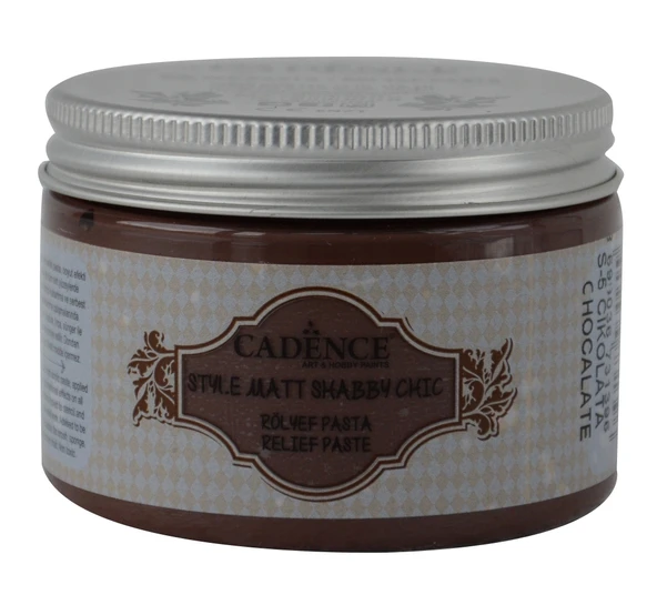 SHABBY CHIC RÖLYEF PASTA SR-05 ÇİKOLATA 150ML ürün görseli 1
