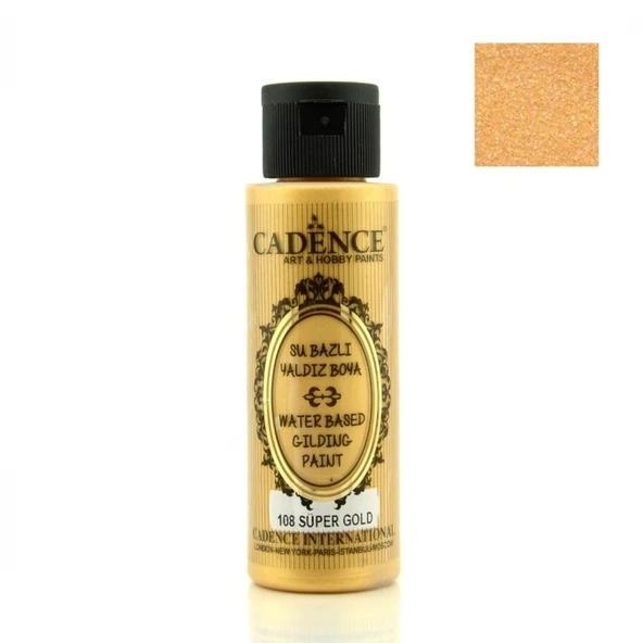 108 Süper Altın-Yaldız Boya 70ML(cc) ürün görseli 1