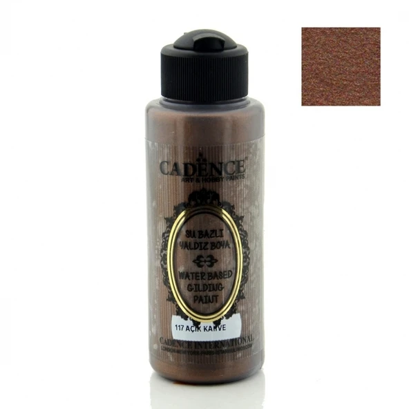 117 Açık Kahve-Yaldız Boya 120ML(cc) ürün görseli 1