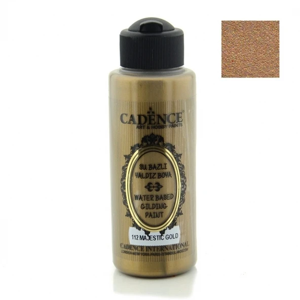 112 Majestik Altın-Yaldız Boya 120ML(cc) ürün görseli 1