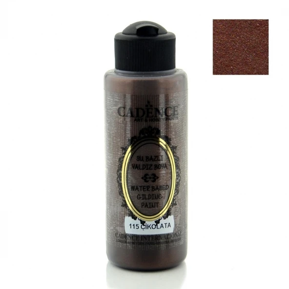 115 Çikolata-Yaldız Boya 120ML(cc) ürün görseli 1