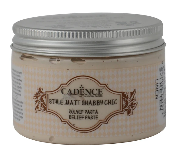 SHABBY CHIC RÖLYEF PASTA SR-03 KETEN 150ML ürün görseli 1