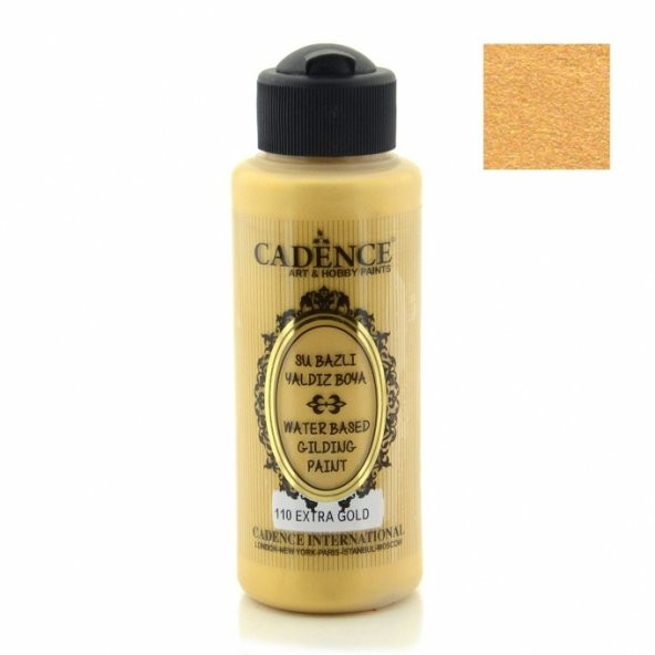 110 Ekstra Altın-Yaldız Boya 120ML(cc) ürün görseli 1