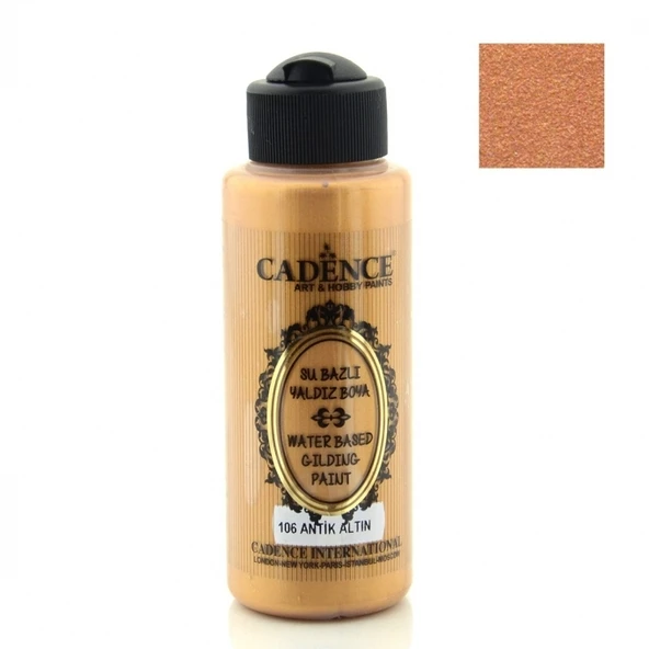 106 Antik Altın-Yaldız Boya 120ML(cc) ürün görseli 1