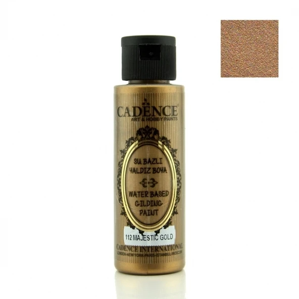112 Majestik Altın-Yaldız Boya 70ML(cc) ürün görseli 1