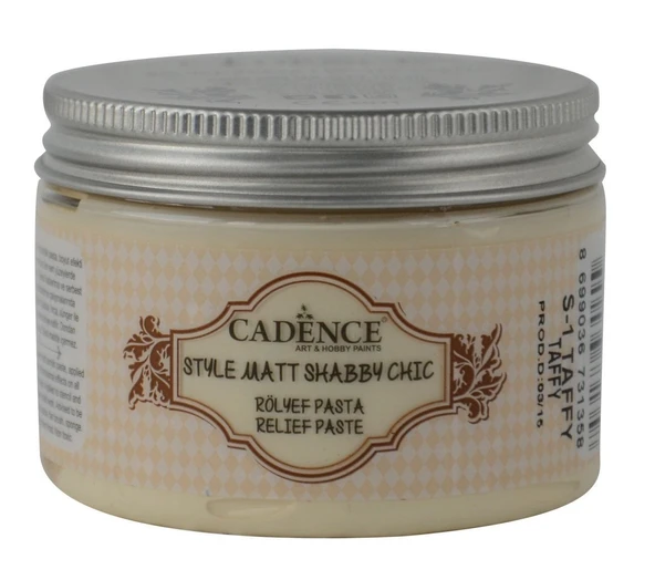 SHABBY CHIC RÖLYEF PASTA SR-01 TAFFY 150ML ürün görseli 1