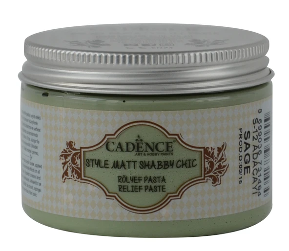 SHABBY CHIC RÖLYEF PASTA SR-12 ADAÇAYI 150ML ürün görseli 1