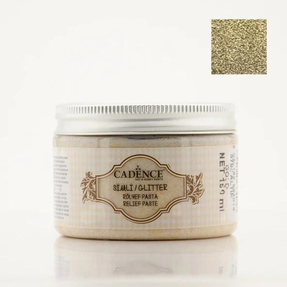SİMLİ RÖLYEF PASTA 5798 ALTIN 150ML ürün görseli 1