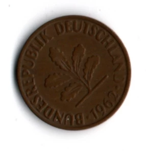 Almanya 2 Pfennig 1962-G (mp1849) ürün görseli 1