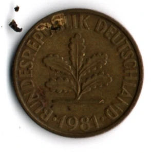 Almanya 10 Pfennig 1981-G (mp1848) ürün görseli 1