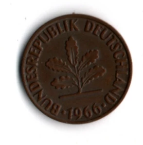 Almanya 2 Pfennig 1966-F (mp1850) - Resim 2