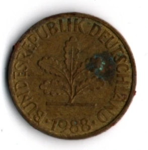 Almanya 10 Pfennig 1988-G (mp1846) ürün görseli 1