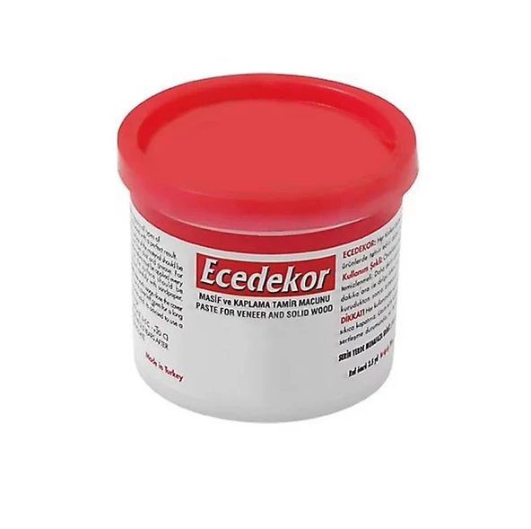 EceDekor Ahşap Tamir Macunu 200gr  Ceviz ürün görseli 1