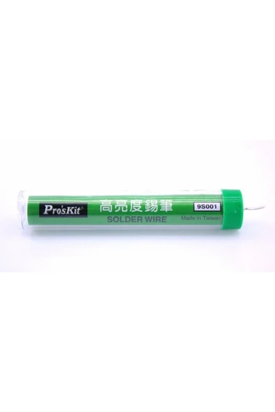 Proskit 9S001 Tüp Lehim Pastalı Lehim Teli 1 mm Taiwan ürün görseli 1