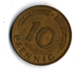 Almanya 10 Pfennig 1976-J (mp1868) - Resim 2