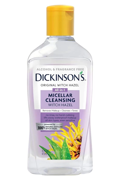 Dickinsons Witch Hazel Micellar Yüz Temizleyici 473ML ürün görseli 1