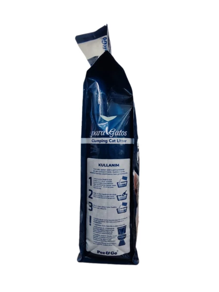 Pee&Go Clumping Cat Litter Lavender (Lavanata Kokulu) - Resim 3