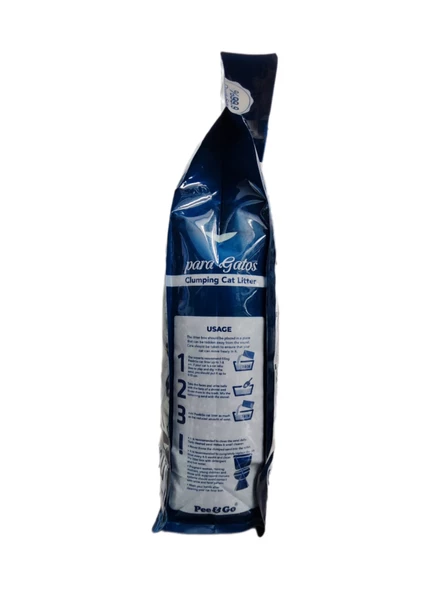 Pee&Go Clumping Cat Litter Lavender (Lavanata Kokulu) - Resim 4