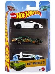 Hot Wheels 3'lü Araba Seti K5904-01 ürün görseli 1