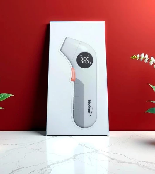 Vedaxa Temassız Ve Kulaktan Ateş Ölçer ürün görseli 1