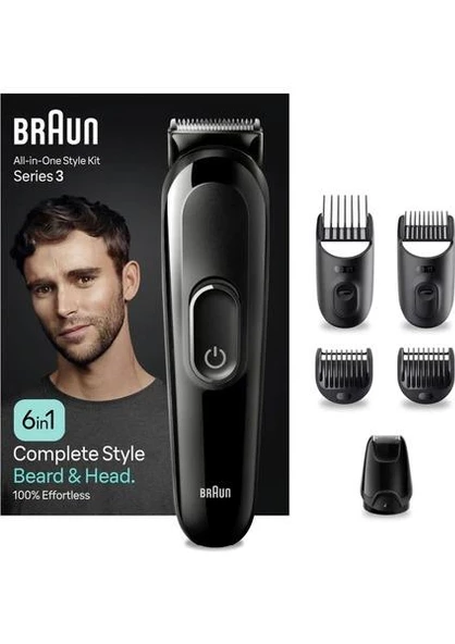 Braun Series 3 MGK3420 Sakal ve Saç Kesme Makinesi ürün görseli 1