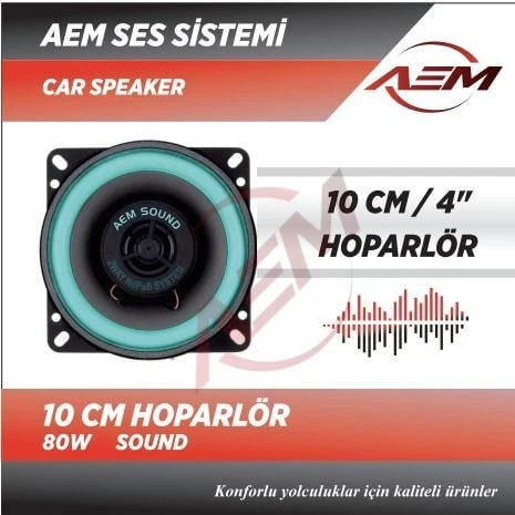 AEMPART AEM SOUND HOPARLÖR 10 CM 80W ürün görseli 1