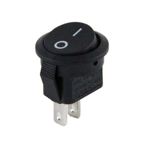 AEMPART MİNİ ANAHTAR UNIVERSAL BUTON YUVARLAK IŞIKSIZ (10LU PAKET) ürün görseli 1