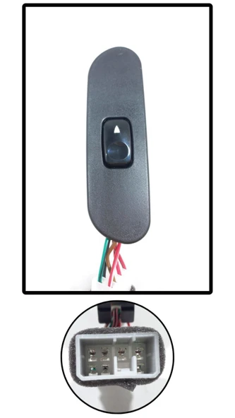 AEMPART CAM ANAHTARI HYUNDAI H 100 SAĞ TEKLİ 93-04 ürün görseli 1