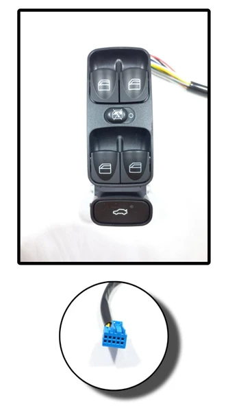 AEMPART Mercedes w203 cam düğmesi anahtarı sol 2038200110 ürün görseli 1