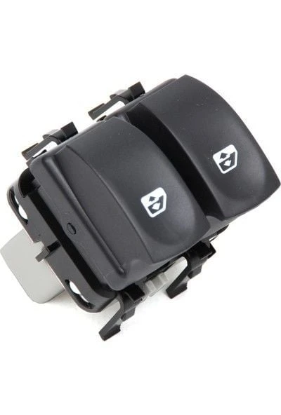 AEMPART CAM ANAHTARI RENAULT CLIO III SYMBOL SOL SİYAH GRİ 05-14 ürün görseli 1