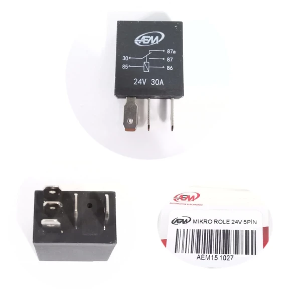 AEMPART MİKRO ROLE 24V 5PİN ürün görseli 1