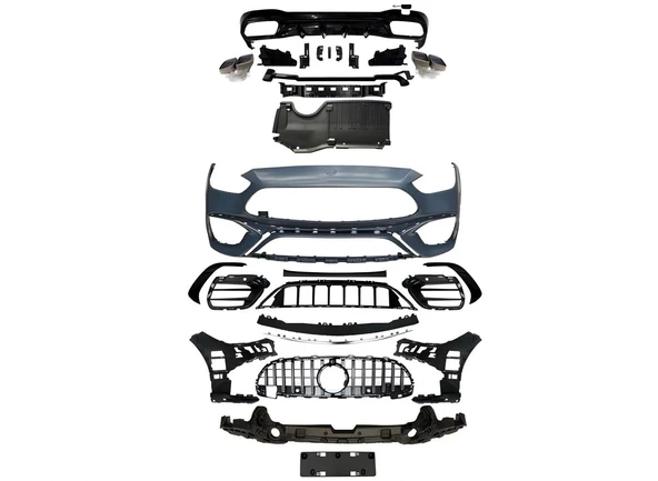 AUTOGP Mercedes W206 c63 amg body kit tampon seti 2020+ ürün görseli 1
