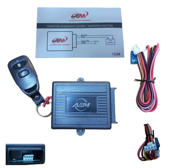 AEMPART AÇMA KAPAMA EGSOZ SİSTEMİ - 4 KABLOLU ürün görseli 1