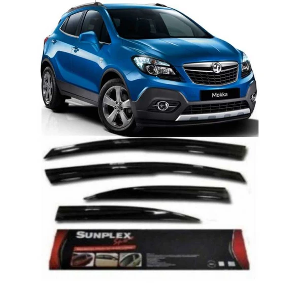 SUNPLEX Chevrolet trax cam rüzgarlığı sunplex mugen tip ürün görseli 1