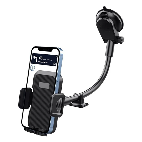 Space 40cm vantuzlu otomatik kilitlenen telefon tutacağı / SYTE192 ürün görseli 1