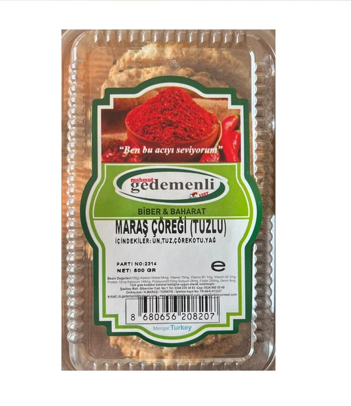 MARAŞ ÇÖREĞİ TUZLU 500 GR ürün görseli 1