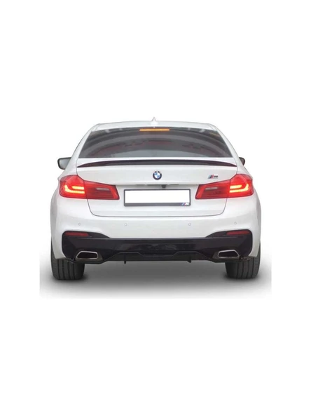 AUTOGP Bmw g30 m bagaj üstü spoiler siyah boyalı 2016+ ürün görseli 1